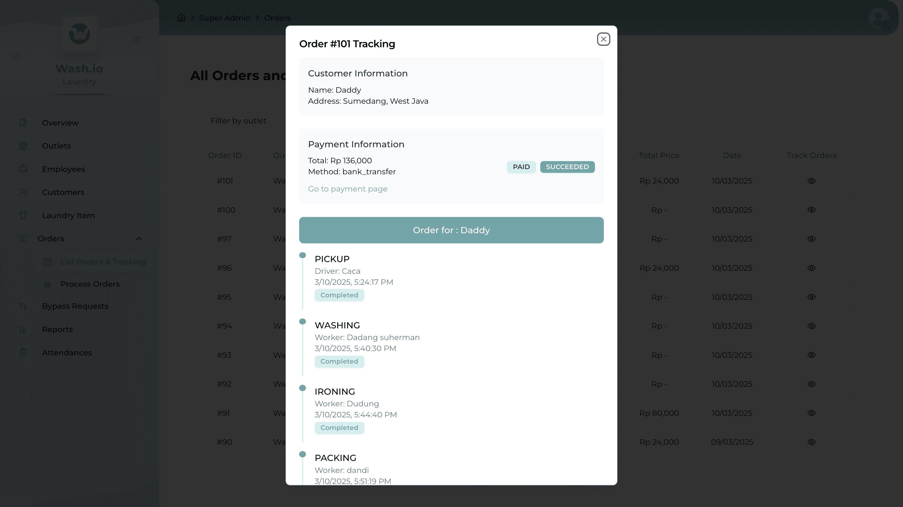 Wash.io | E-Commerce Laundry Web App screenshot 5