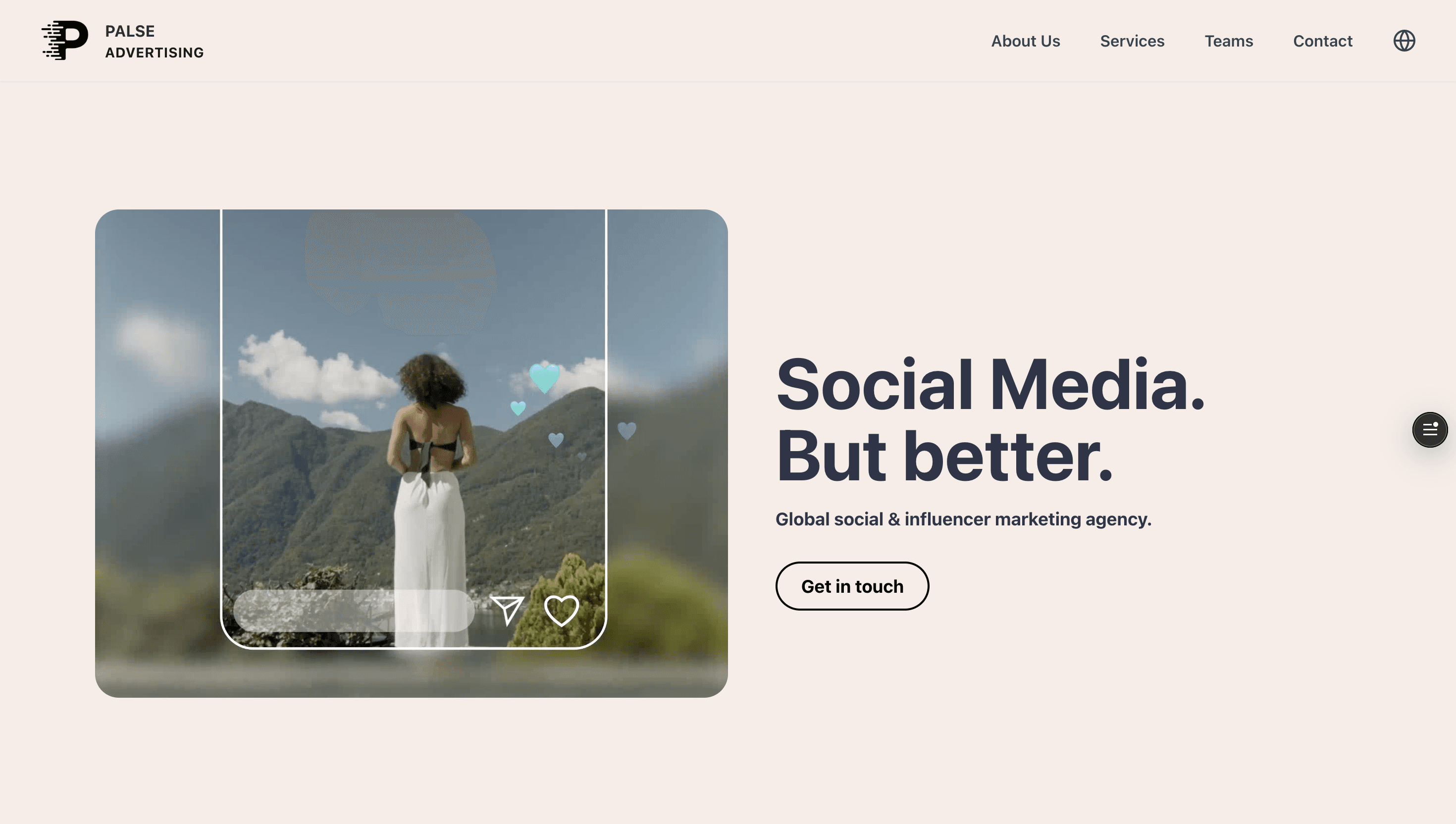 Palse Advertising | Company Profile Website screenshot 1