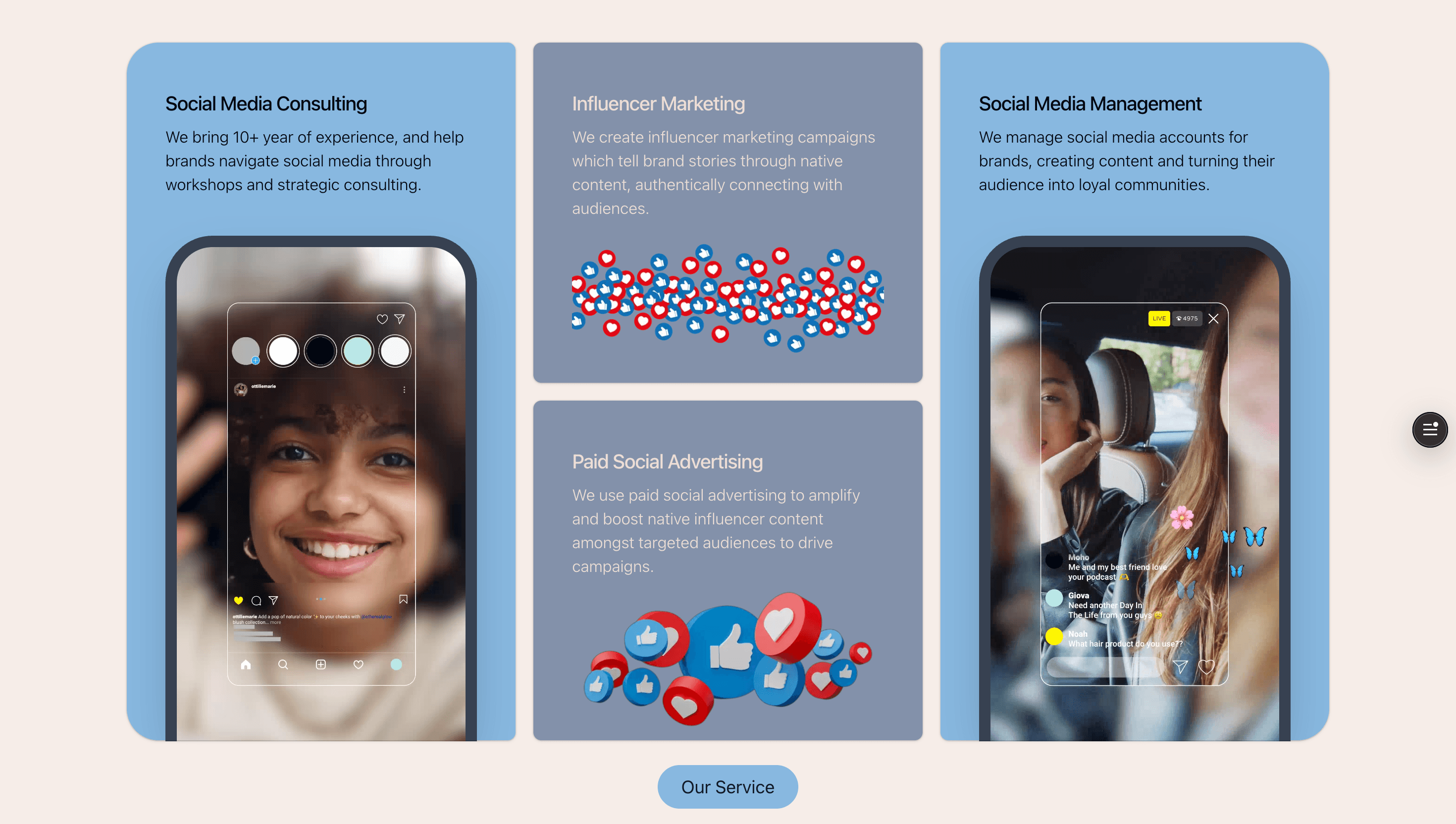 Palse Advertising | Company Profile Website screenshot 2