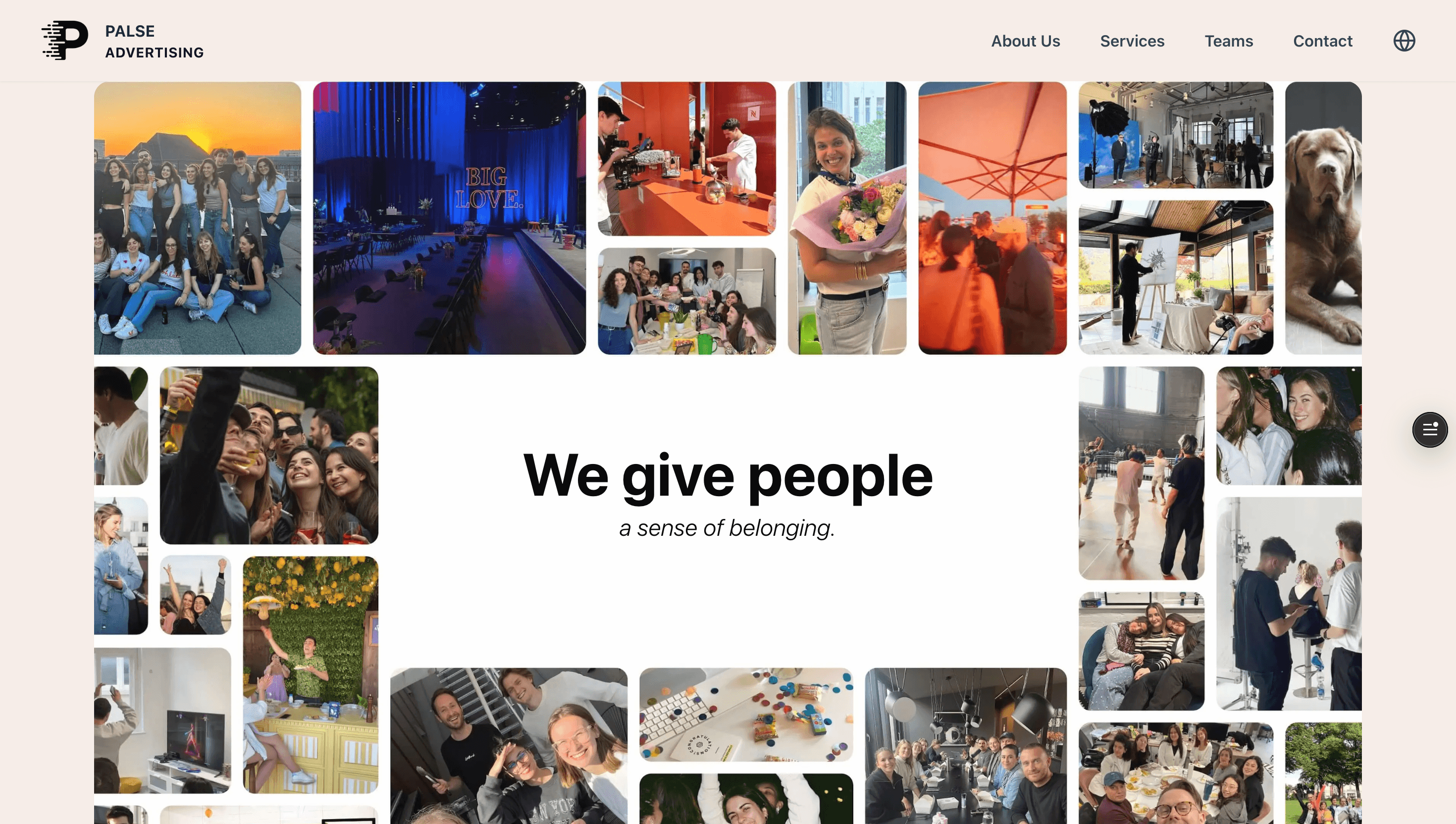 Palse Advertising | Company Profile Website